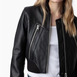 Zaria & Voltaire Bunta Reversible Leather Jacket